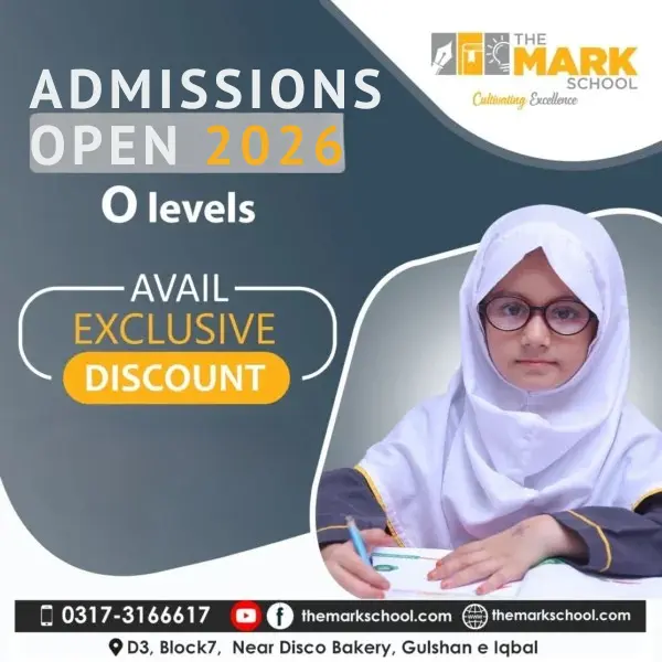 ADMISSIONS OPEN 2026
